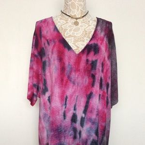 Free People Tunic tie dye